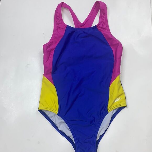Speedo Girl Leotard Size 10 - Picture 1 of 6